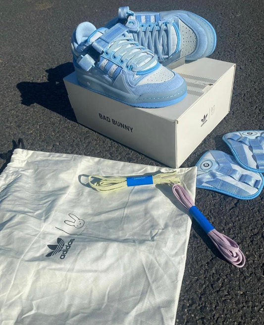 Adidas Forum Buckle Low Bad Bunny Blue Tint (Semi UA)