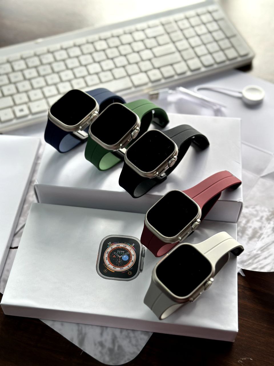 Apple Watch Ultra 2 49MM - Premium Performance, HD Display, Dual Buttons, Sports Tracking - Compatible with iOS & Android