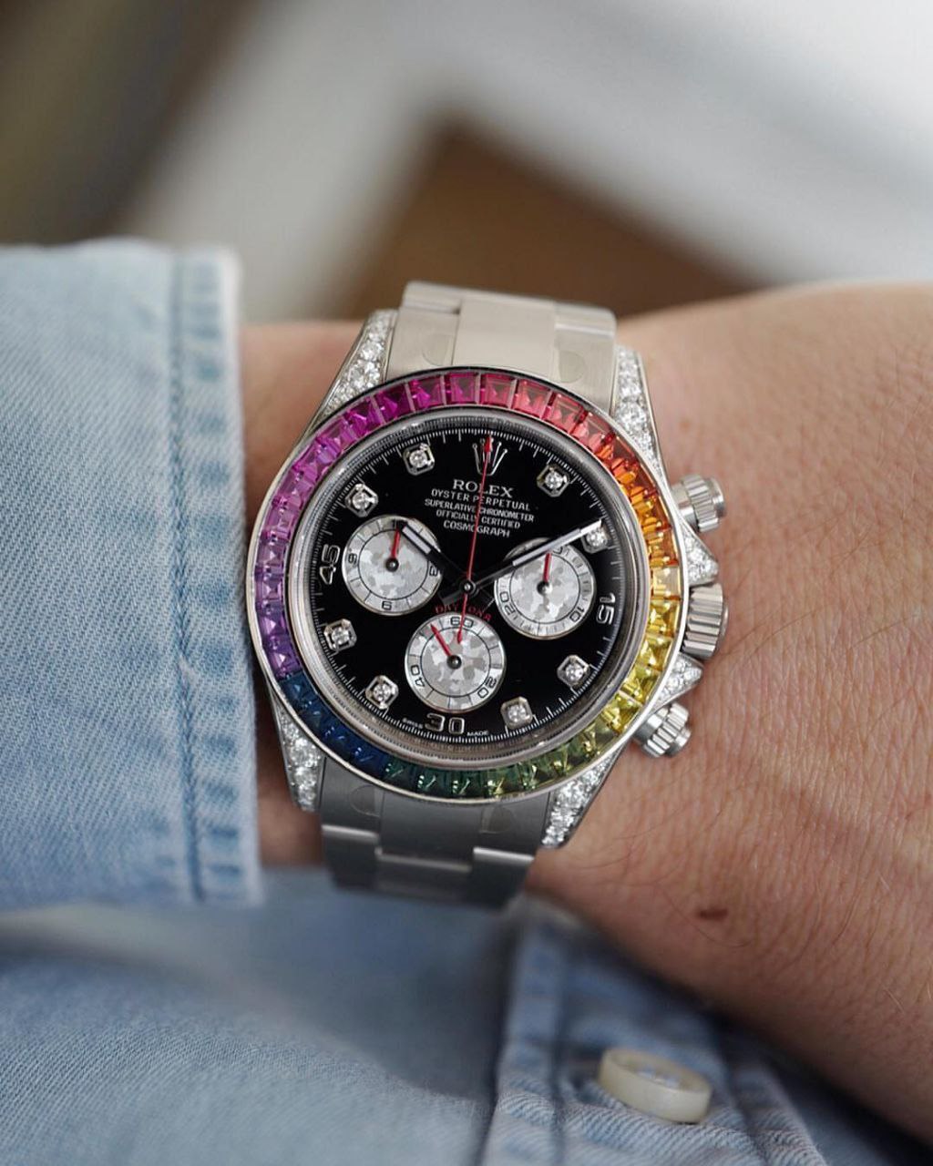 MARBLE DIAL ROLEX