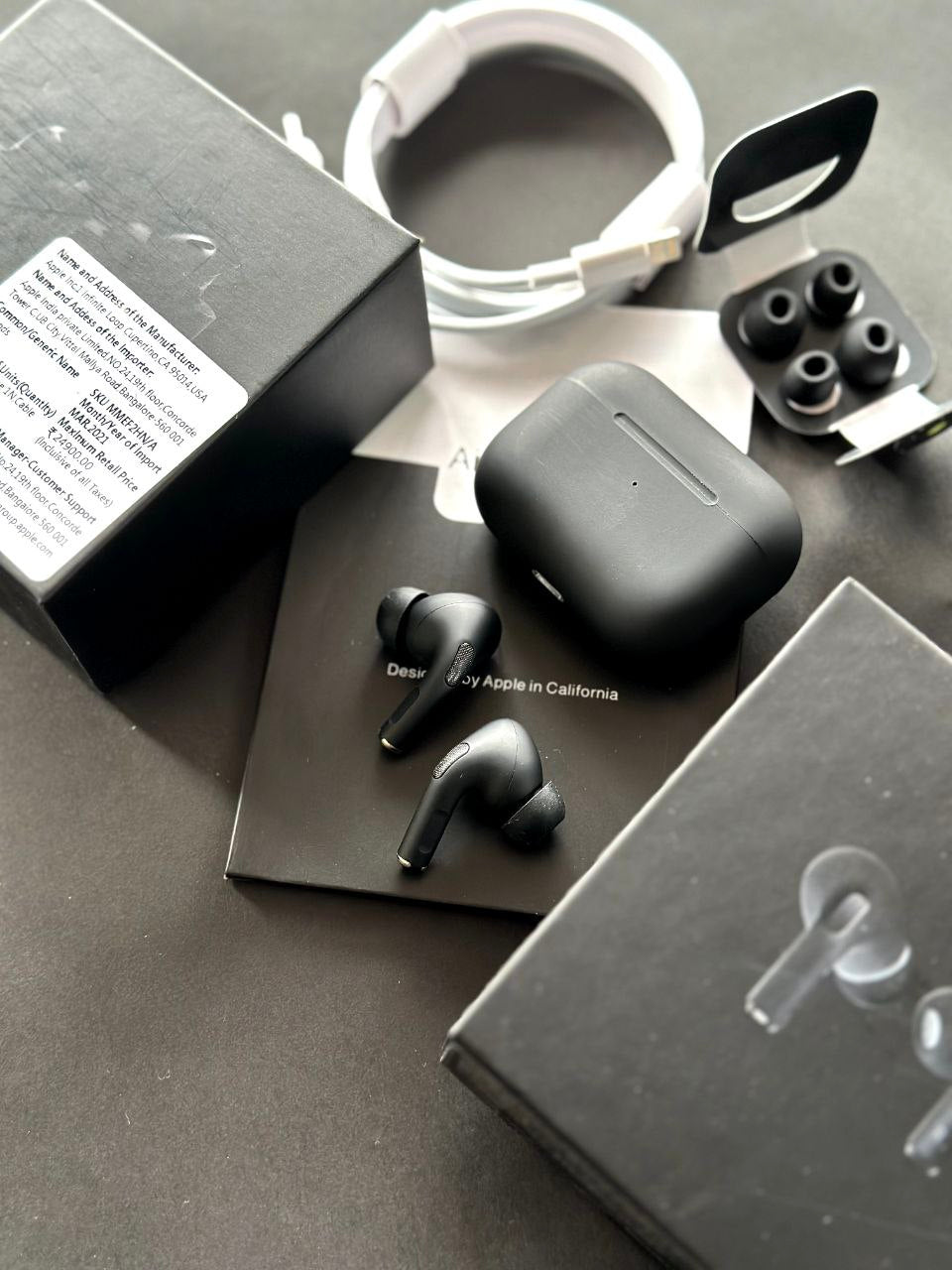 Airpods Pro2 Matte Black