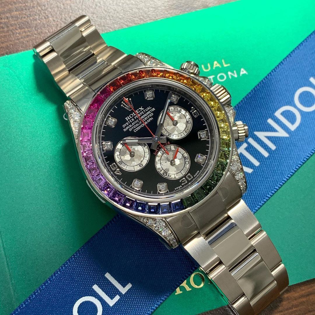 MARBLE DIAL ROLEX