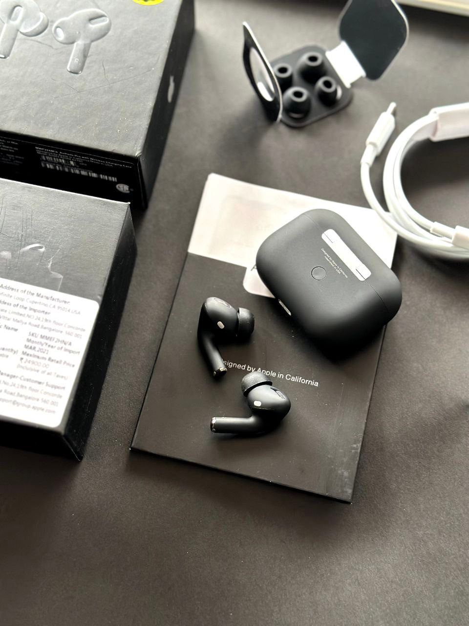 Airpods Pro2 Matte Black