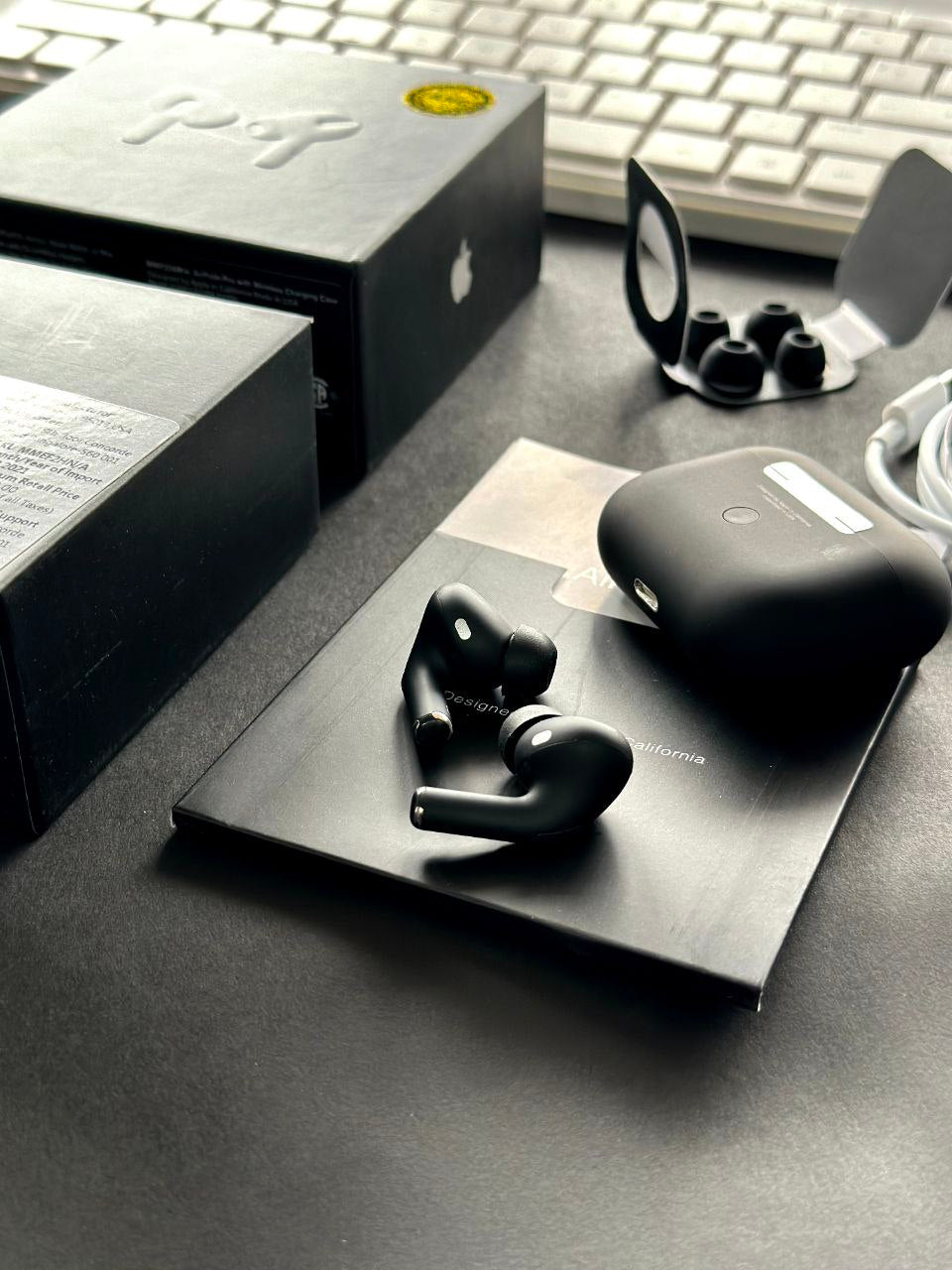 Airpods Pro2 Matte Black