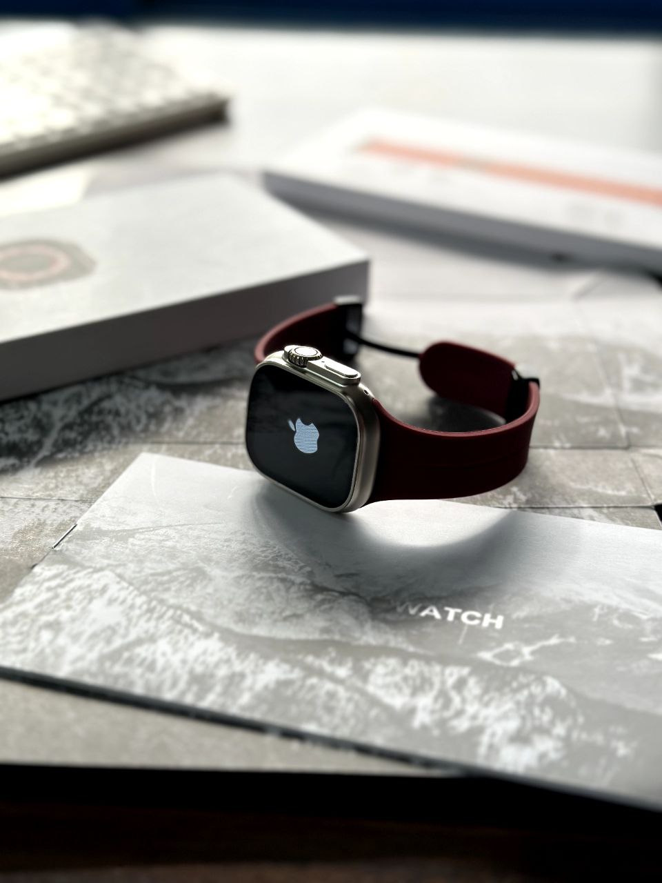 Apple Watch Ultra 2 49MM - Premium Performance, HD Display, Dual Buttons, Sports Tracking - Compatible with iOS & Android
