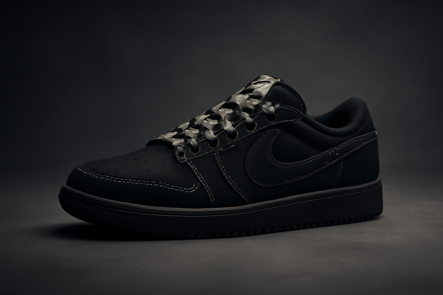 Travis Scott x Jordan 1 Low "Black Phantom"