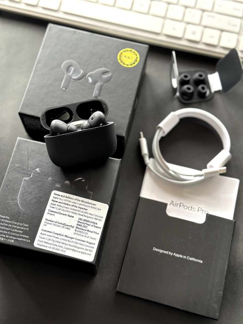 Airpods Pro2 Matte Black
