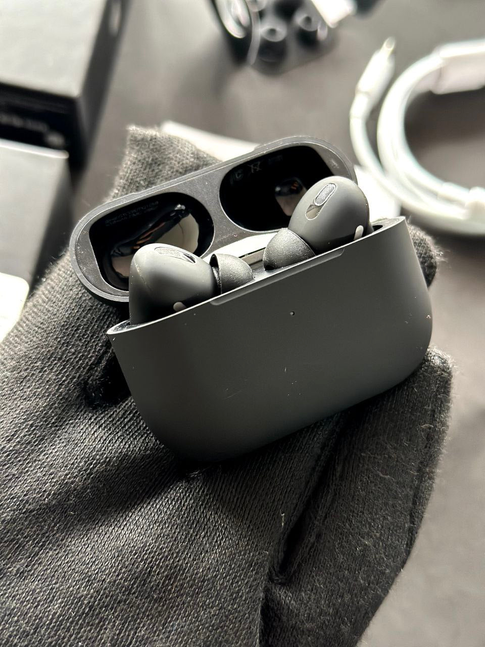 Airpods Pro2 Matte Black