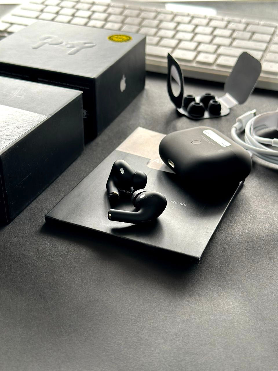 Airpods Pro2 Matte Black