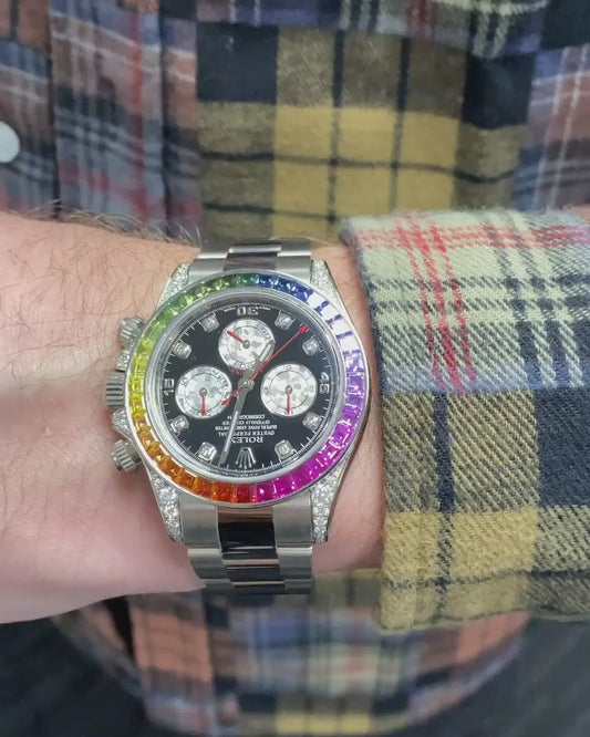 MARBLE DIAL ROLEX